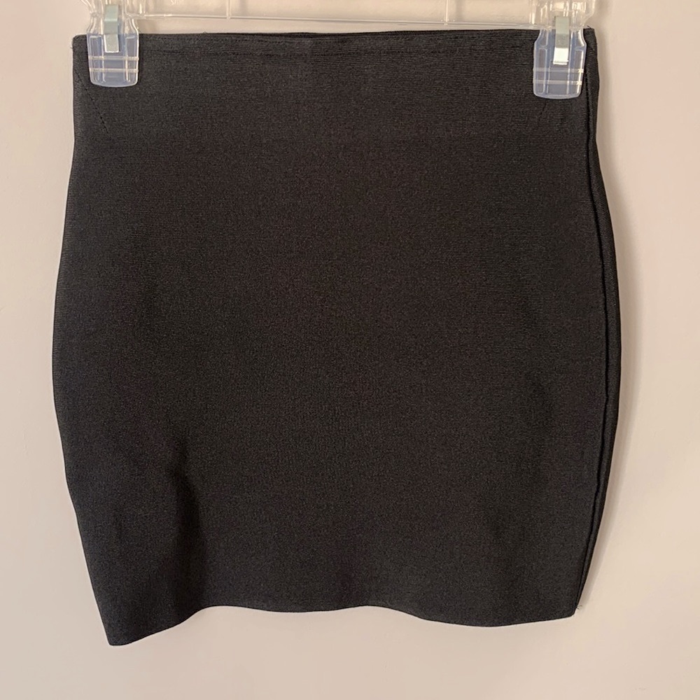 WOW COUTURE | black bodycon mini skirt